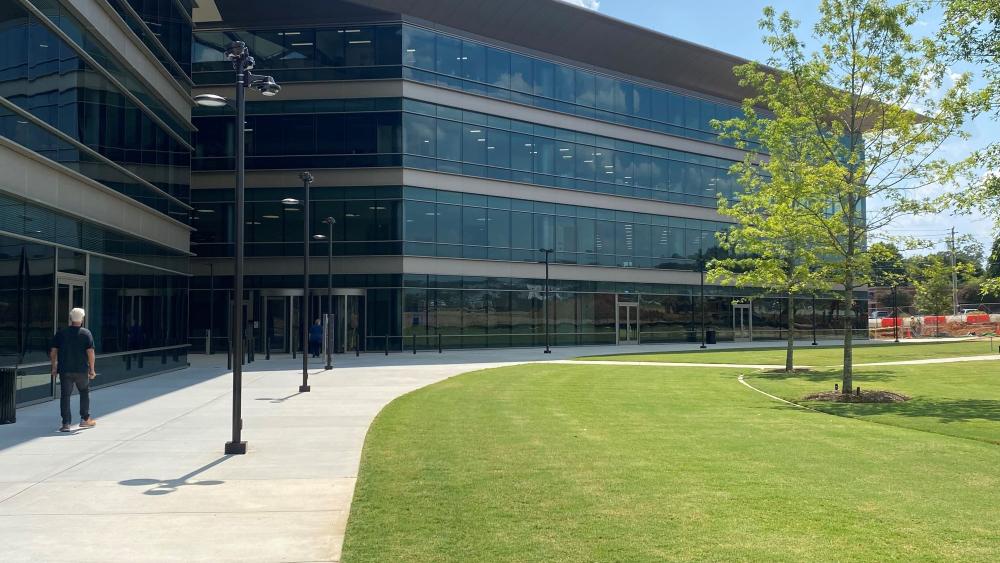 City of Greenville, SC uses NDS EZ Roll Grass Pavers