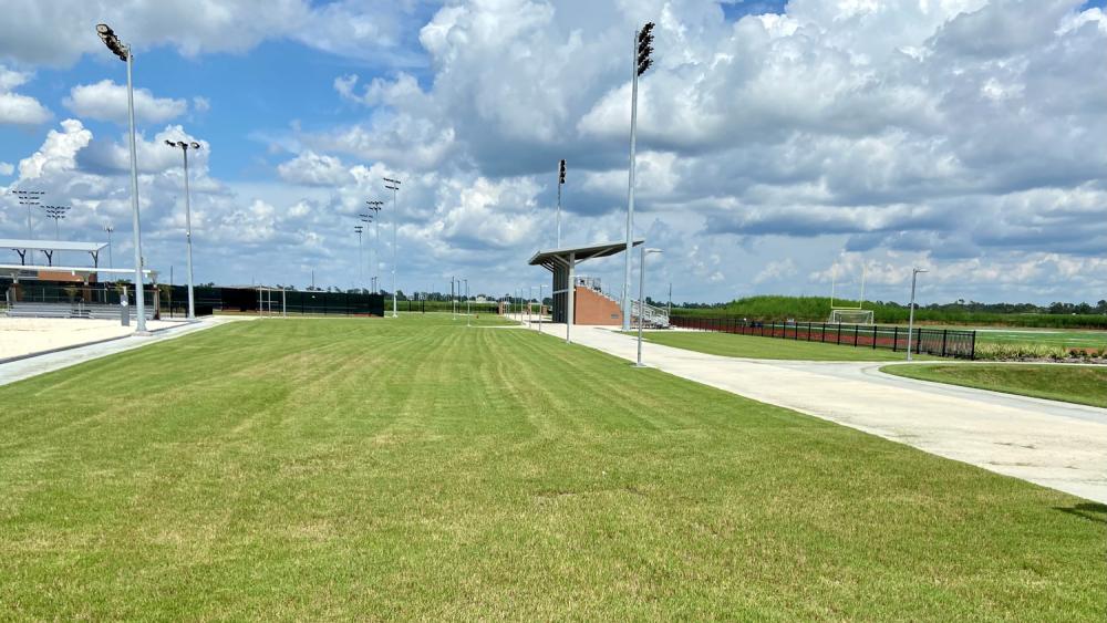 Thibodaux Wellness Center Fire Lane with NDS Grass Pavers