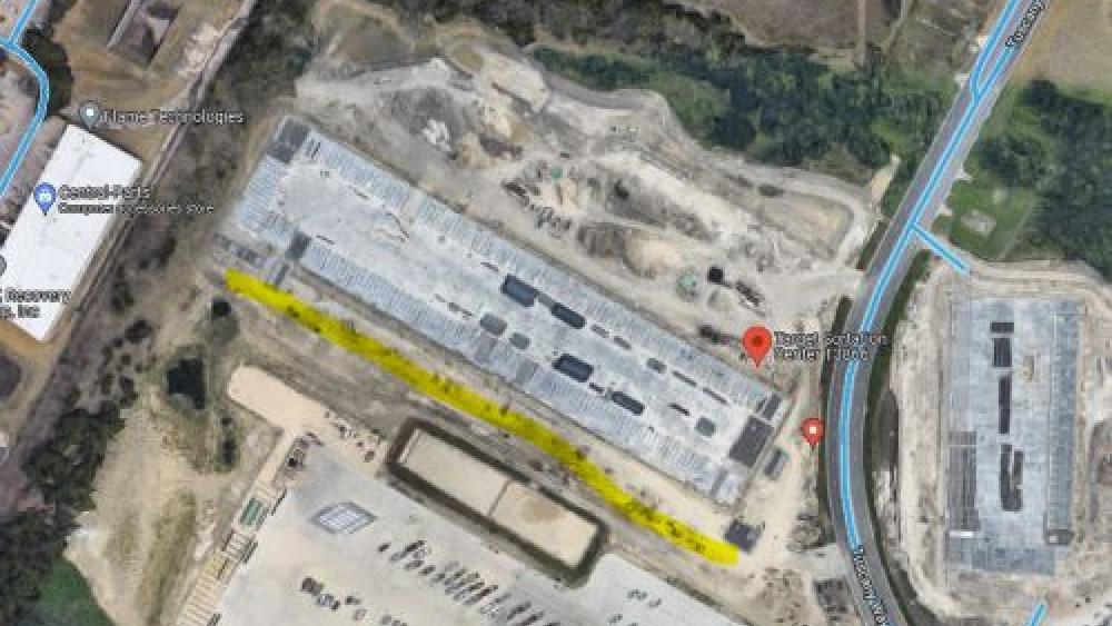 Tuscany Park Warehouse overhead view, Austin, TX