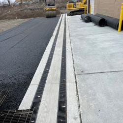 Essington Ave Warehouse with dual Dura Slope Channel Drains