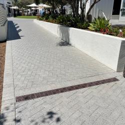 One Paseo with NDS drain and grate system